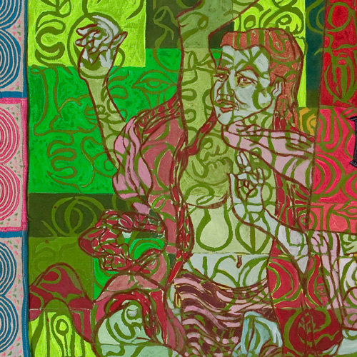 Liane Collins, New Signs Art, Pink Tara