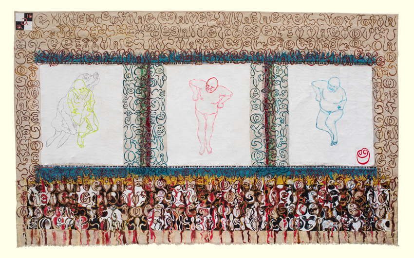 Exit Dance of the White Buddha (2017) — Liane Collins | Matersigns Art