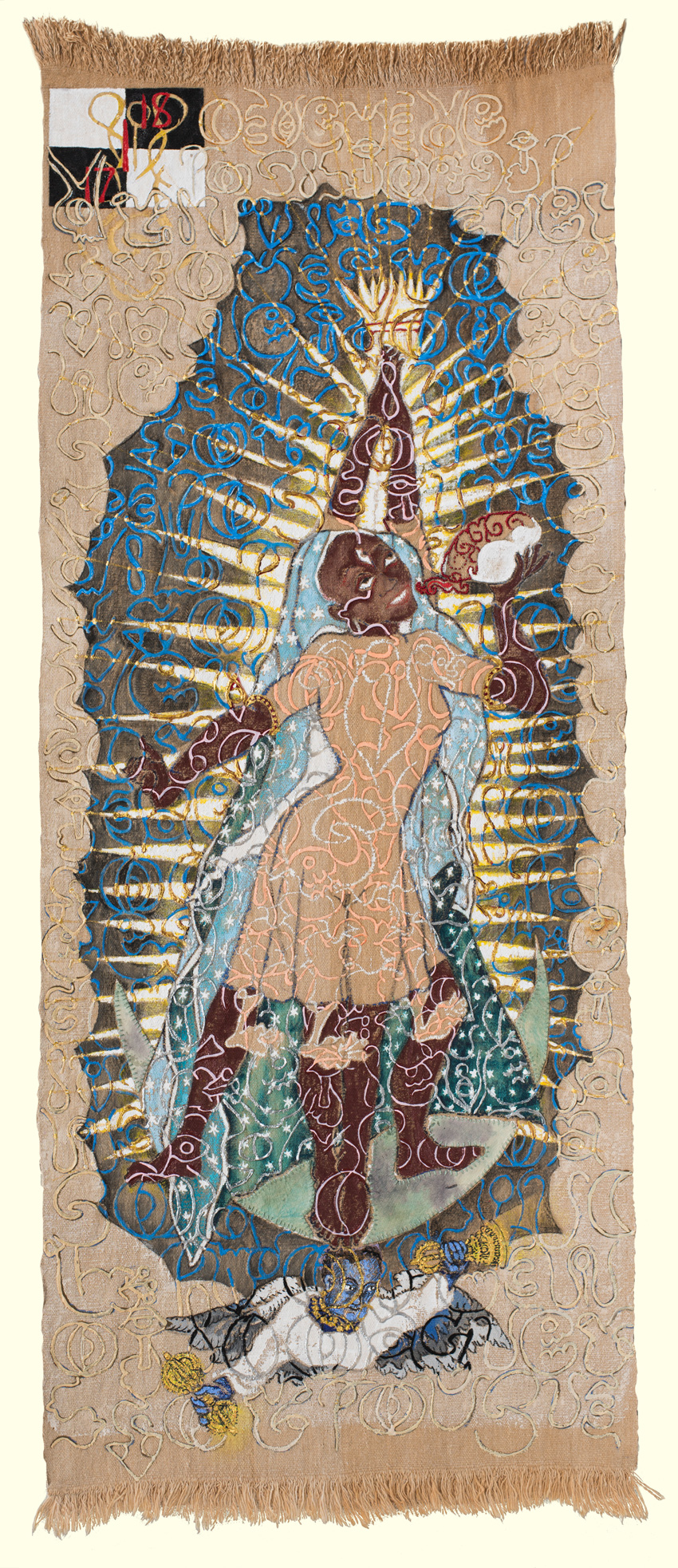 Vajrayogalupe (2017) by Liane Collins — Matersigns Art