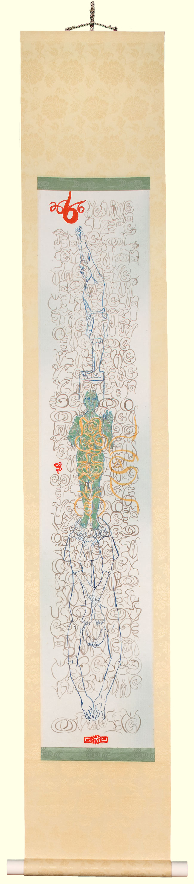 The Annunciation Poets Scroll (2005-06) thumbnail — Liane Collins | Matersigns Art