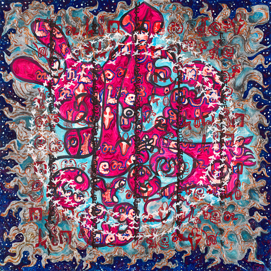 Breaking News: Death… (2025) — Liane Collins | Matersigns Art